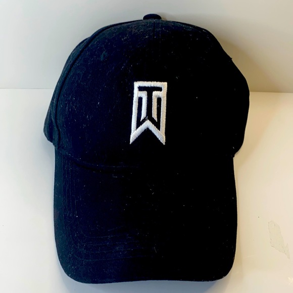 black tiger woods hat